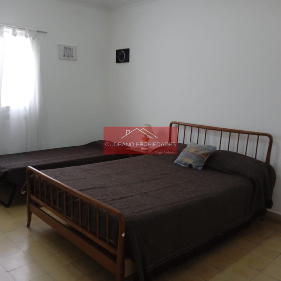 CHALET - 3 AMBIENTES - 5 PERSONAS - MIRAMAR