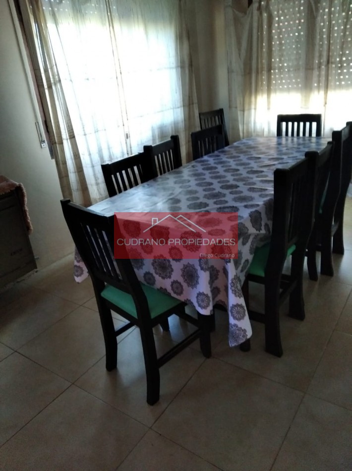 CHALET - 5 AMBIENTES - 9 PERSONAS - MIRAMAR
