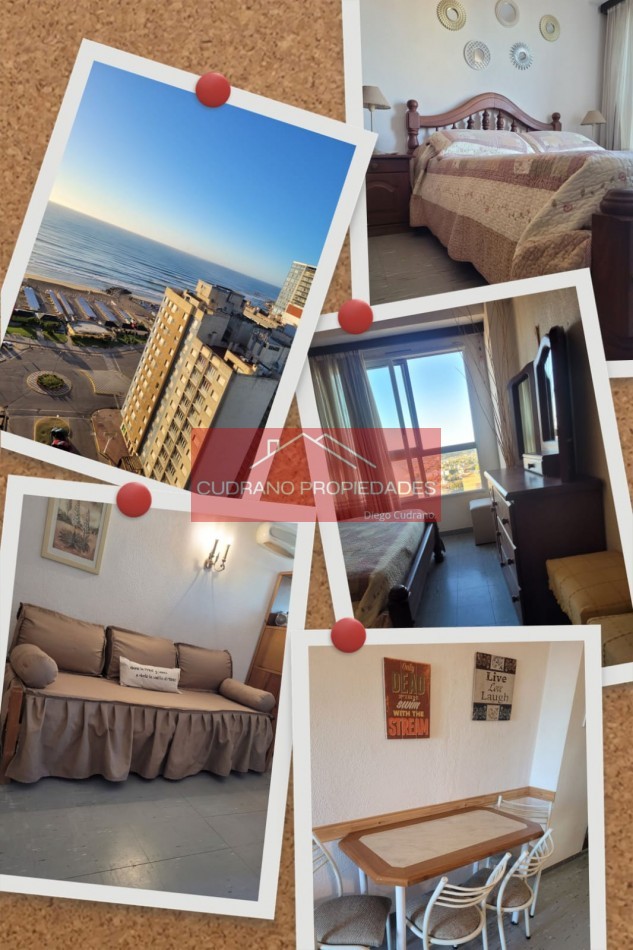 EDIF. PLAYA II - PISO 15 - MONOAMBIENTE - ZONA I - MIRAMAR