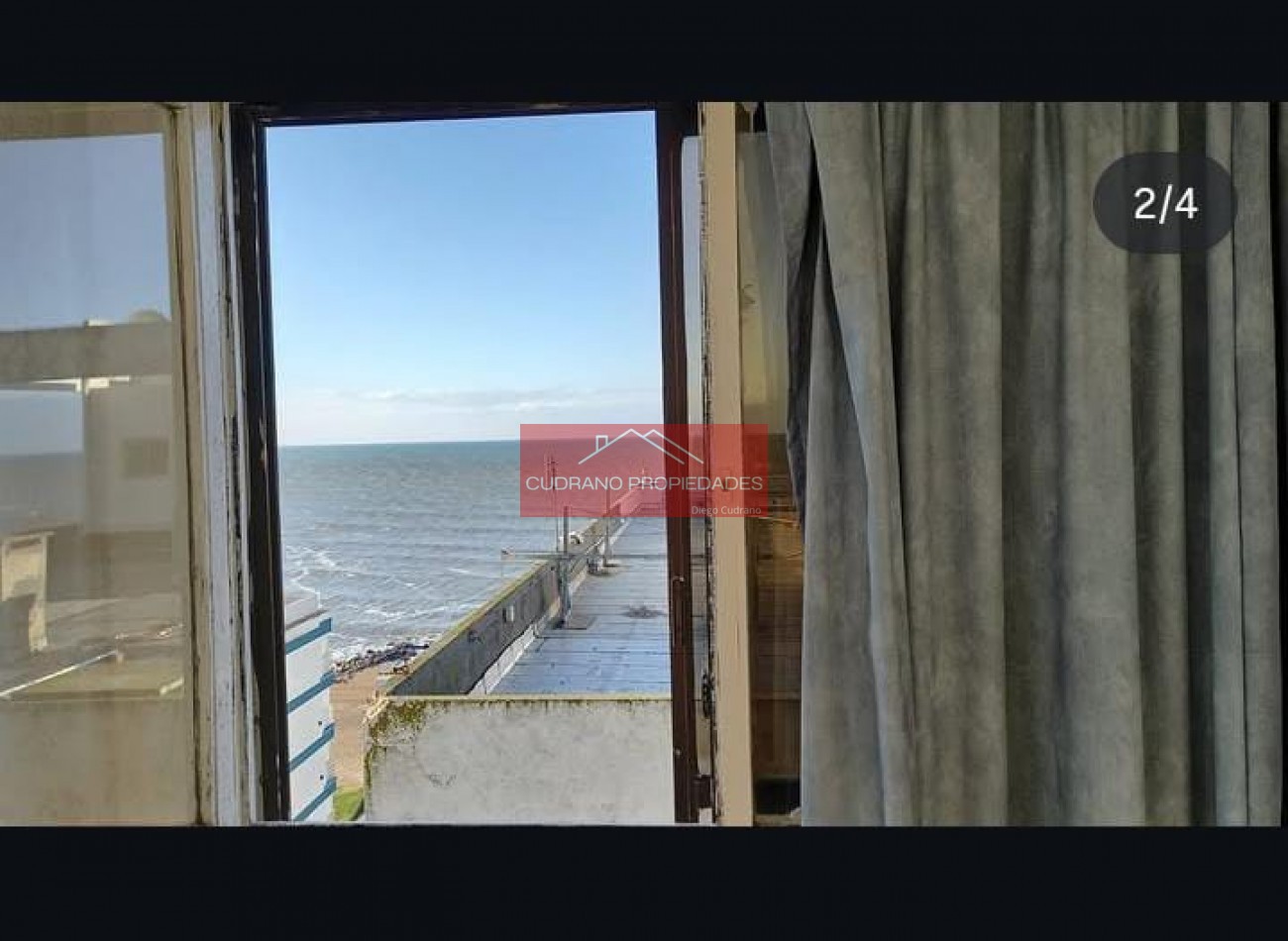 EDIF. PLAYA II - PISO 14 - DOS AMBIENTES - ZONA I - MIRAMAR